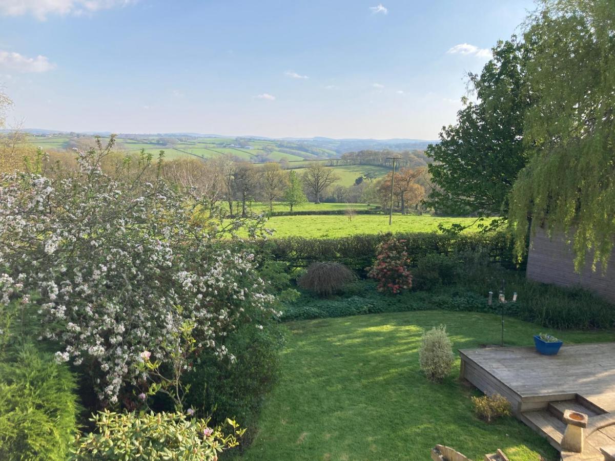 East Hillerton House Guest House Crediton Bagian luar foto