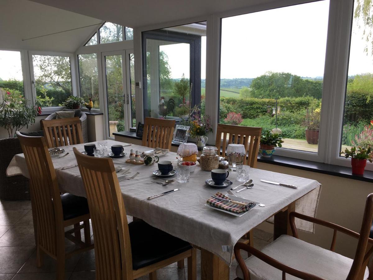 East Hillerton House Guest House Crediton Bagian luar foto